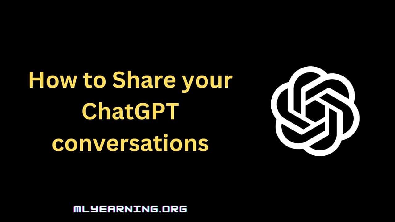 How to Share your ChatGPT conversations