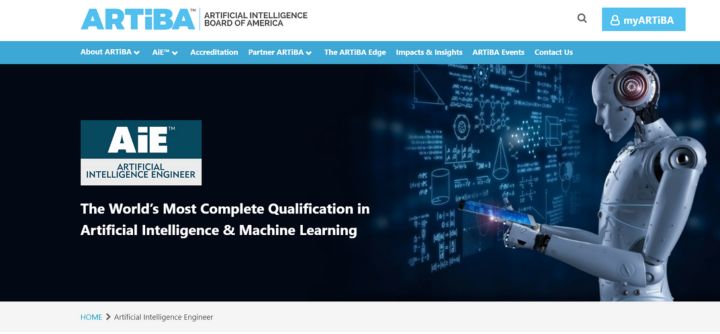 Artificial Intelligence Engineer (AIE) Certification Process by the Artificial Intelligence Board of America